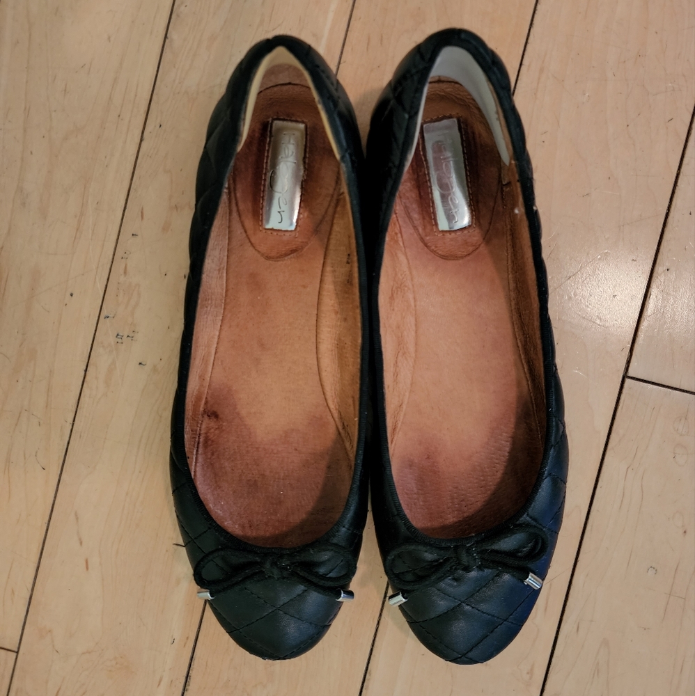 Halogen size 8M quilted ballerina flats